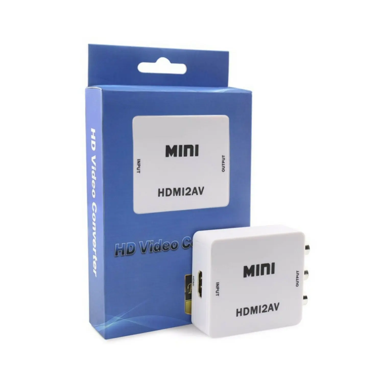 MINI ADAPTADOR DE HDMI X 3RCA AV