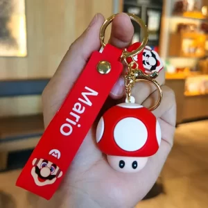 CHAVEIRO - COGUMELO MARIO DE BORRACHA