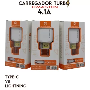 CARREGADOR RÃPIDO H'MASTON 140W (CB21)
