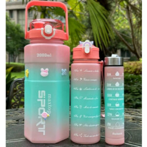 GARRAFA 3 EM 1 DE PLÃSTICO BEAUTIFUL SPORT 2000ML