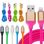 CABO AVULSO IPHONE COLORIDO 2M