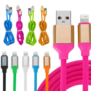 CABO AVULSO IPHONE COLORIDO 2M