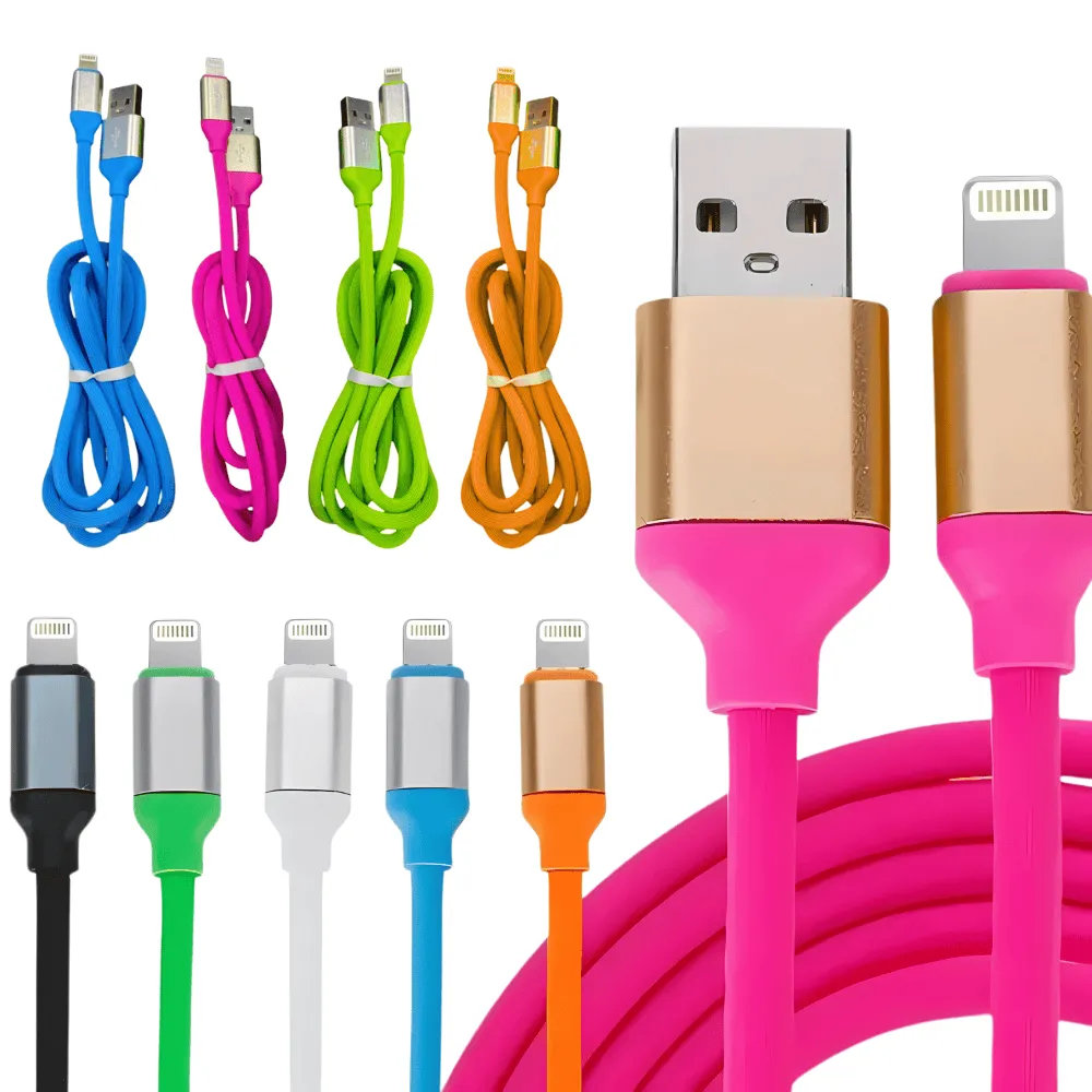 CABO AVULSO IPHONE COLORIDO 2M