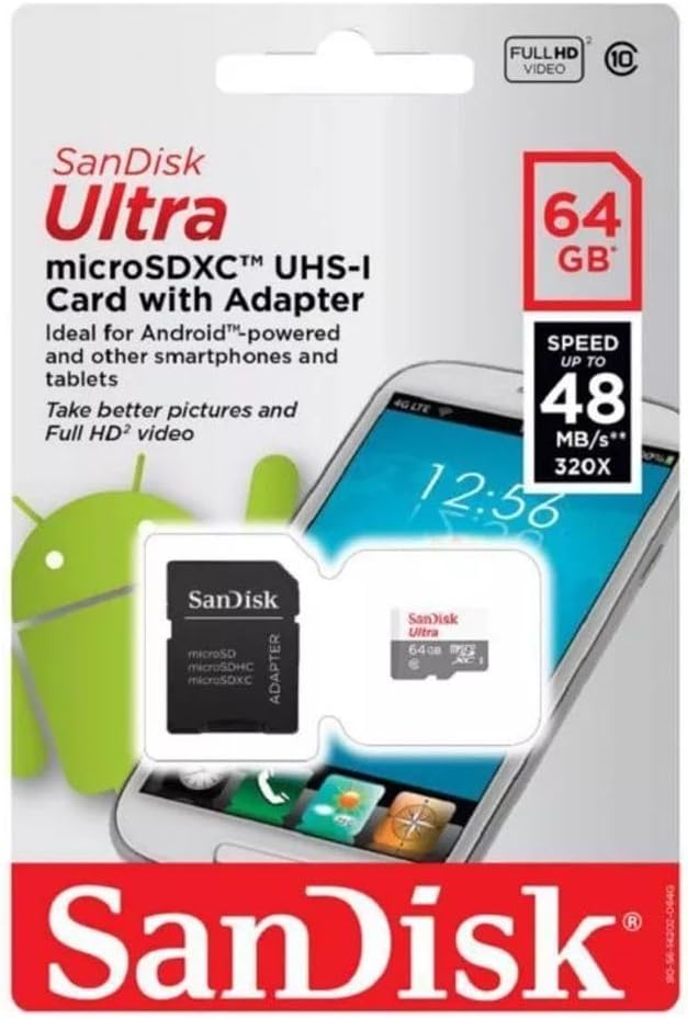 CARTÃO DE MEMORIA 64GB SANDISK
