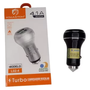 CARREGADOR VEICULAR - L02-4